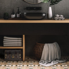 BRYNNBERG velika shranjevalna skrinja z ključavnico in ključem