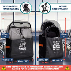 BRAMBLE XL potovalna torba za voziček - 120 × 58 × 35 cm