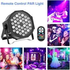 GDJRTTK RGB LED PAR Reflektor 72W Disco Luč