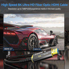 DGHUMEN 8K HDMI 2.1 optični kabel - 10 m