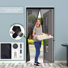 CINKEE magnetni komarnik za vrata – 100 × 210 cm