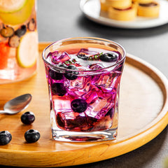 AMISGLASS darilni komplet kristalnih kozarcev za viski - 4 kosi, 300 ml