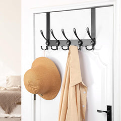 DSEAP Obešalnik Za Vrata S 5 Trojnimi Kljukami