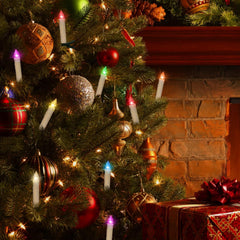 FREEPOWER komplet 30 LED božičnih svečk brezžičnih z daljinskim upravljalnikom