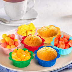 R HORSE silikonski model za peko kolačov – motiv rože