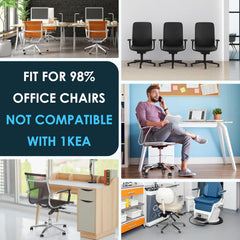 WEWILL komplet 5 koles za pisarniški stol – 11 × 22 mm