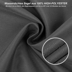 HENG FENG vodoodporno trikotno senčno jadro – 3,6 × 3,6 × 3,6 m