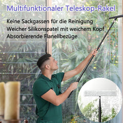 MAUDZLAN teleskopski brisalec za steklo in tuš kabino 30–120 cm