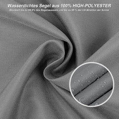 HENG FENG vodoodporno trikotno senčno jadro – 3 × 3 × 3 m