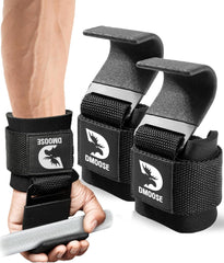 DMOOSE FITNESS Rokavice s kavlji za dvigovanje uteži