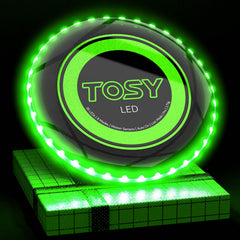 TOSY LED Leteči Disk Polnilni, Vodoodporen