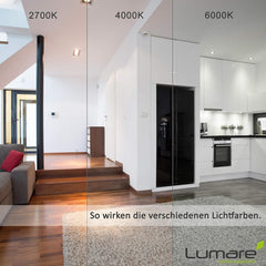 LUMARE Vgradna ekstra ploska LED svetilka Lumare 4 W