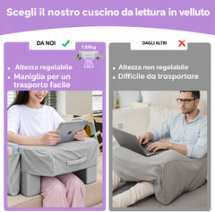 INFANZIA ergonomska blazina za branje z oporo za roke