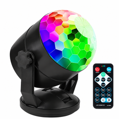 CATPOWER RGB LED disko reflektor z daljinskim upravljalnikom