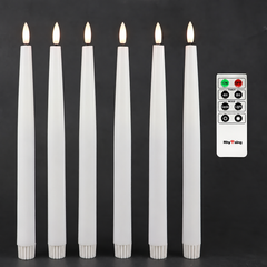 Rhytsing LED sveče z daljinskim upravljalnikom 29 cm 6 kosov