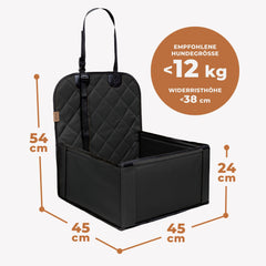 WUGLO avtosedež za psa do 12 kg - 45×45cm