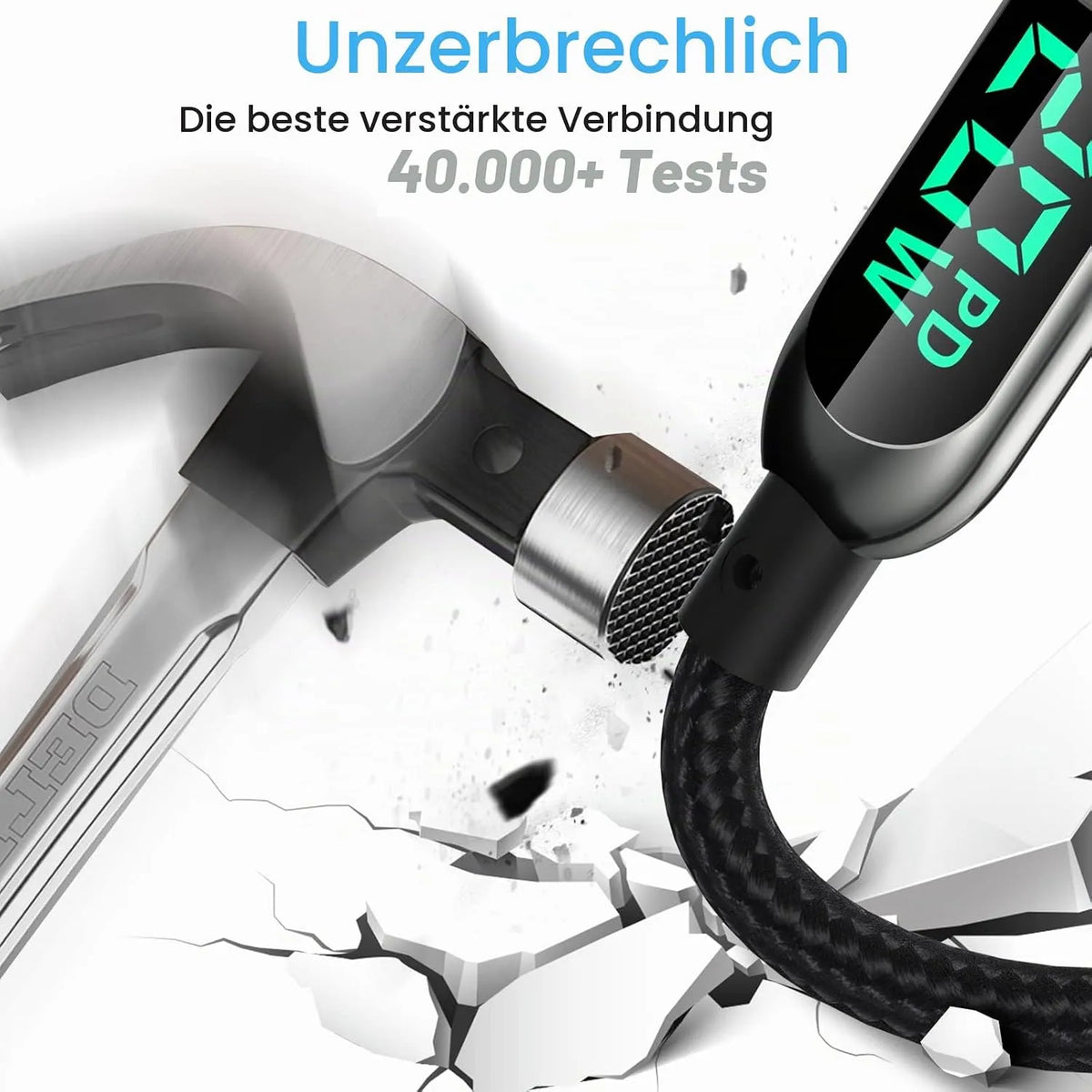 AICase USB C na Lightning Kabel 1,2 m