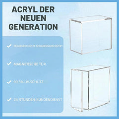 Akrilna Zaščitna Škatla za Kartice 15,4 x 13,5 x 9 cm