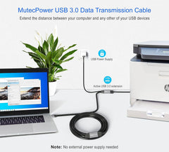 Aktivni Podaljšek USB 3.0 Moški na Ženski 15 m