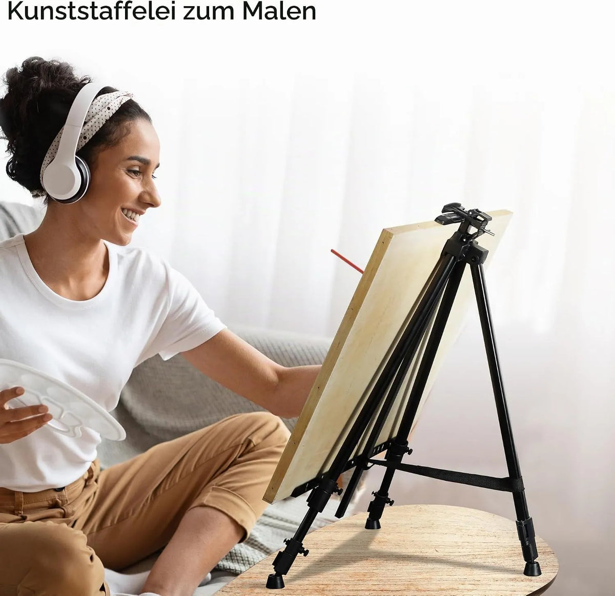 ARTIFY Nastavljivo Kovinsko Slikarsko Stojalo