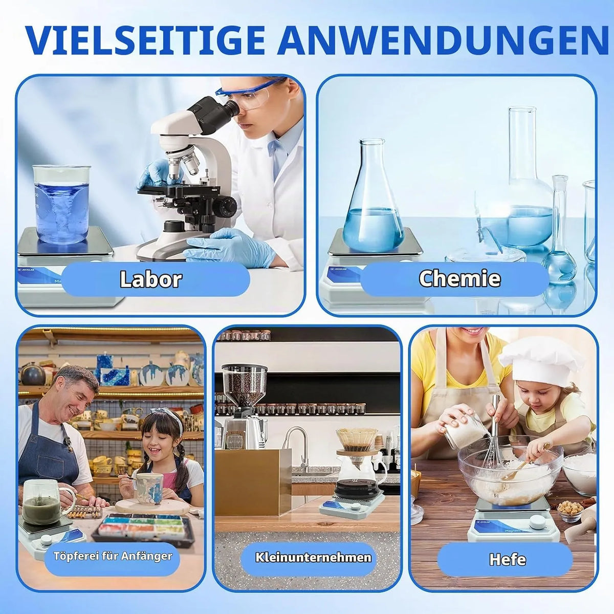 AYINLAB Magnetno Mešalo 3 L