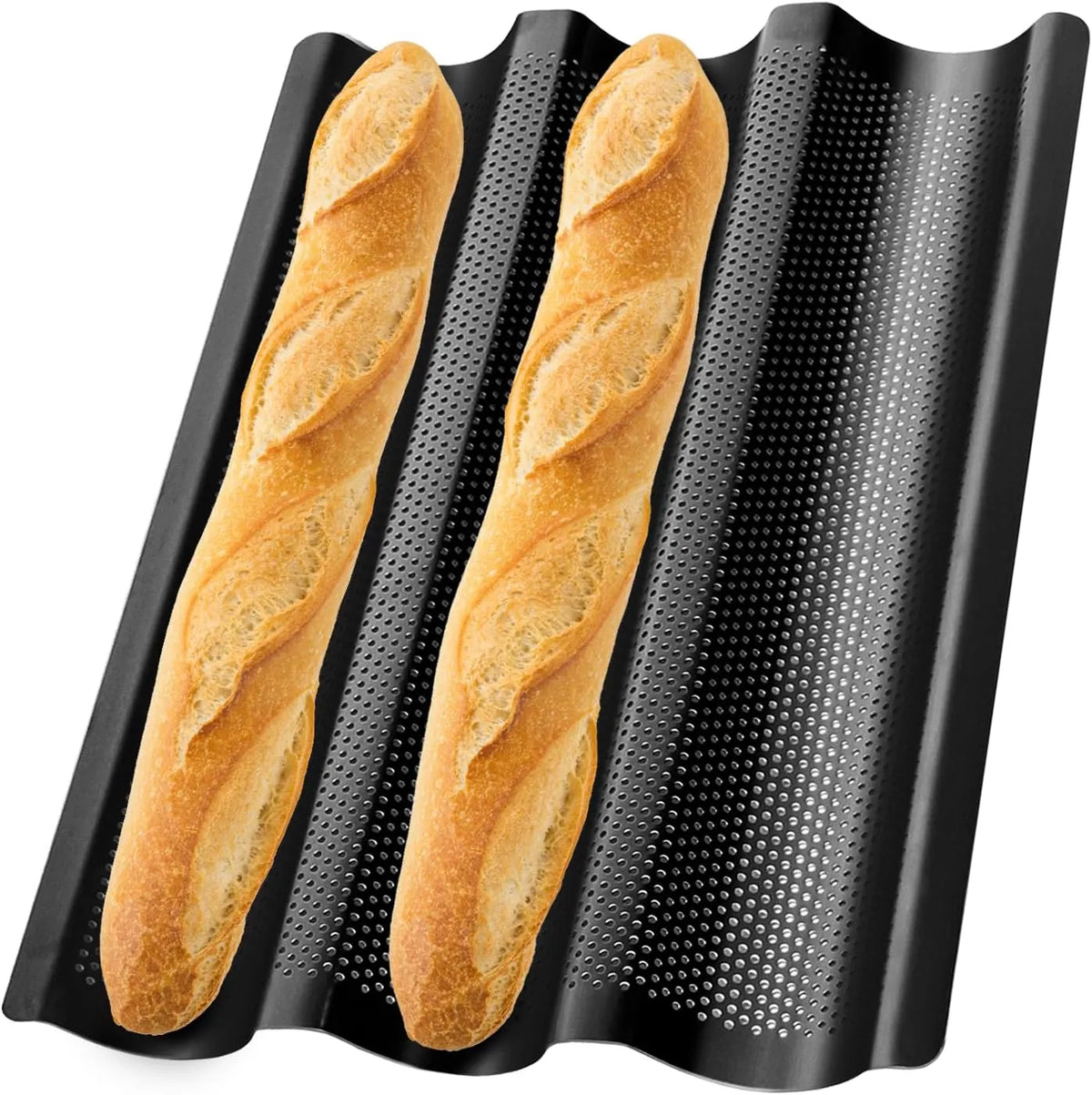 Baguette Backform za 3 Baguette, 38 x 25 cm
