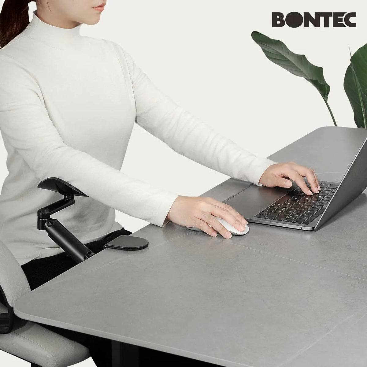 BONTEC Ergonomski Naslon za Roko 42,2 cm