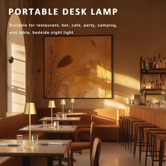 Brezžična LED Namizna Svetilka 38.4 cm