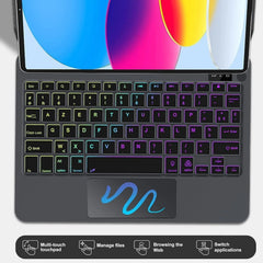 Brezžična Tipkovnica z Osvetlitvijo za iPad 10 in 11 1 Kos