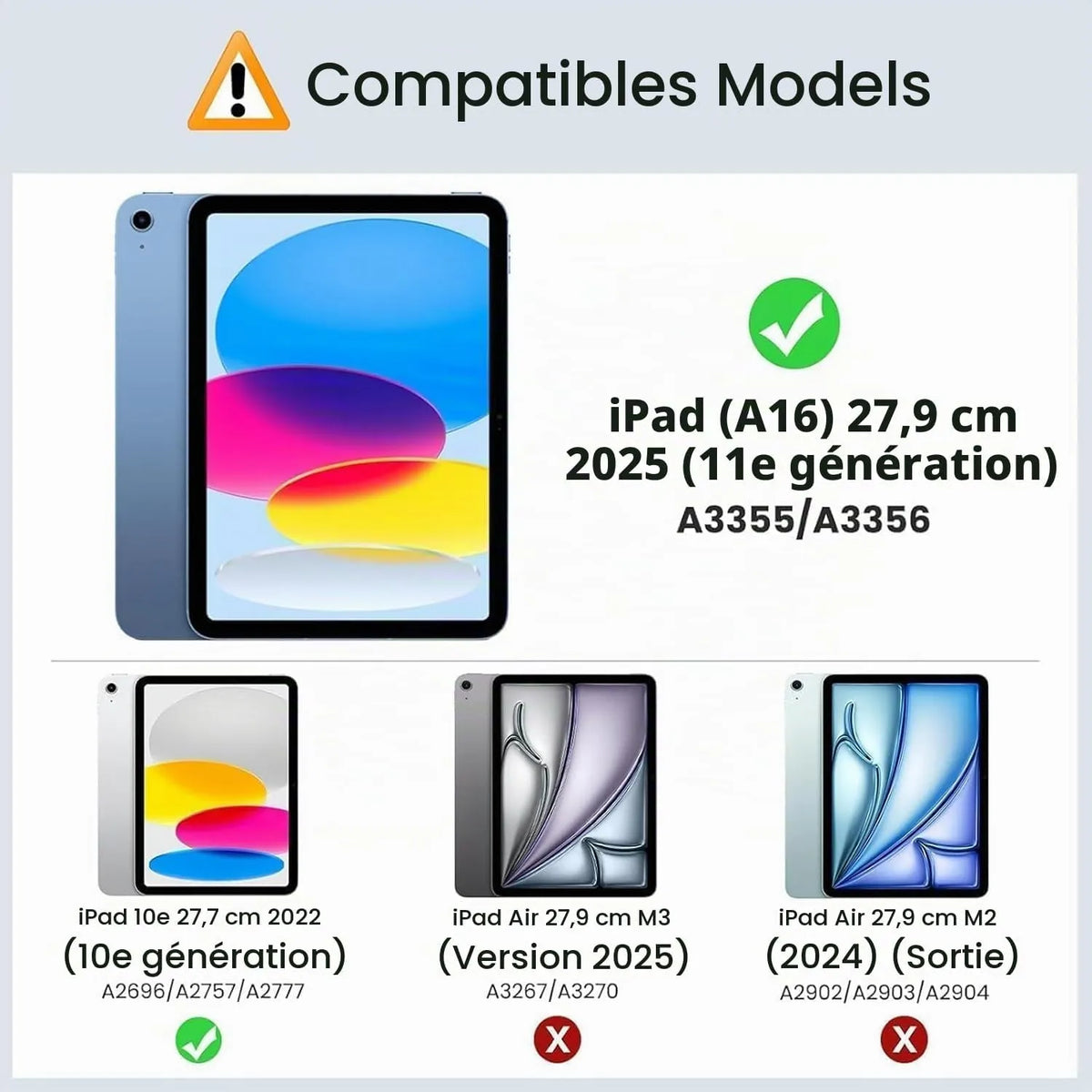 Brezžična Tipkovnica z Osvetlitvijo za iPad 10 in 11 1 Kos