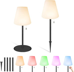 Brezžična Zunanja Stoječa LED Svetilka RGBW 98,5 cm
