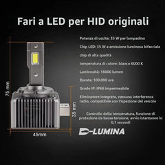 D-Lumina LED Avtomobilske Žarnice 2 Kosa