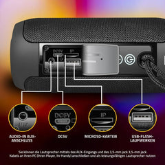 Defender Prenosni Bluetooth Zvočnik 1 Kos