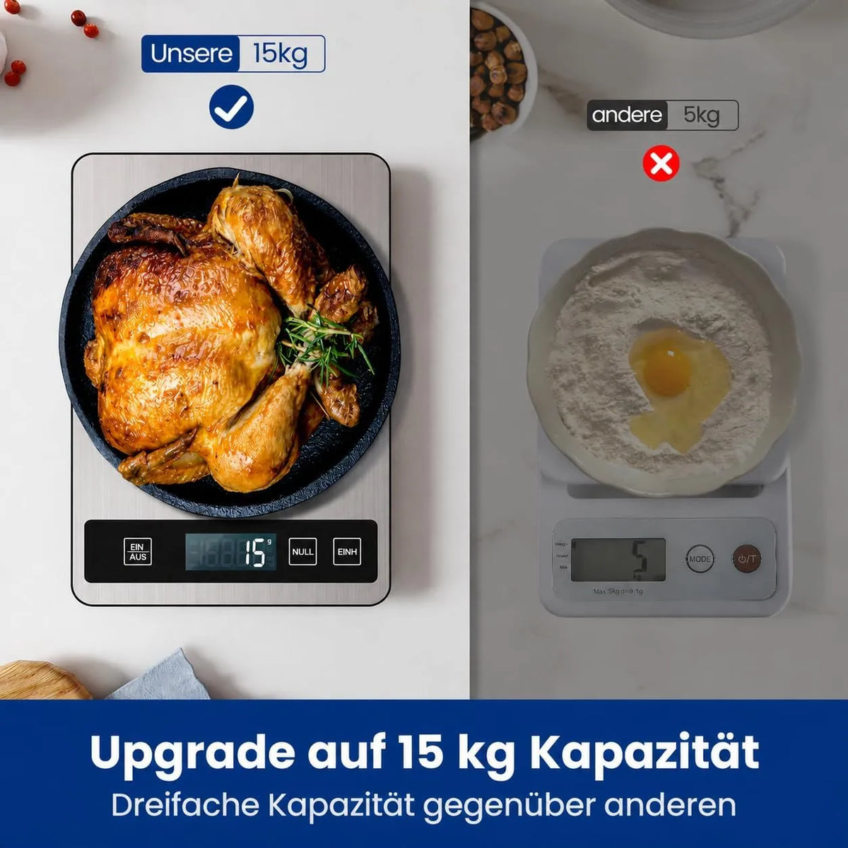 Digitalna Kuhinjska Tehtnica 15 kg