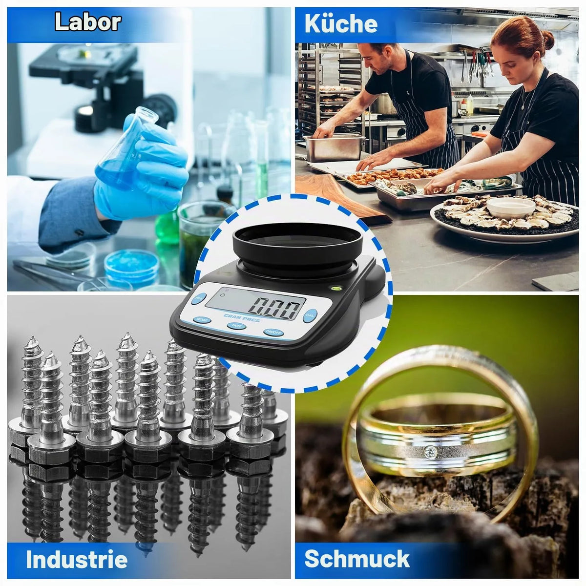 Digitalna Laboratorijska Natančna Tehtnica 600 g