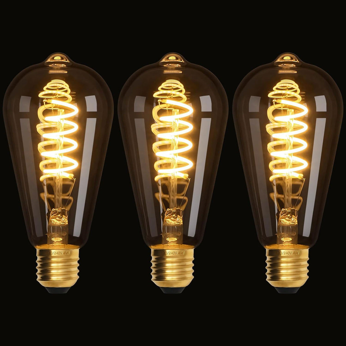 E27 LED Vintage Žarnica ST64 Dimmbar