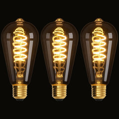 E27 LED Vintage Žarnica ST64 Dimmbar