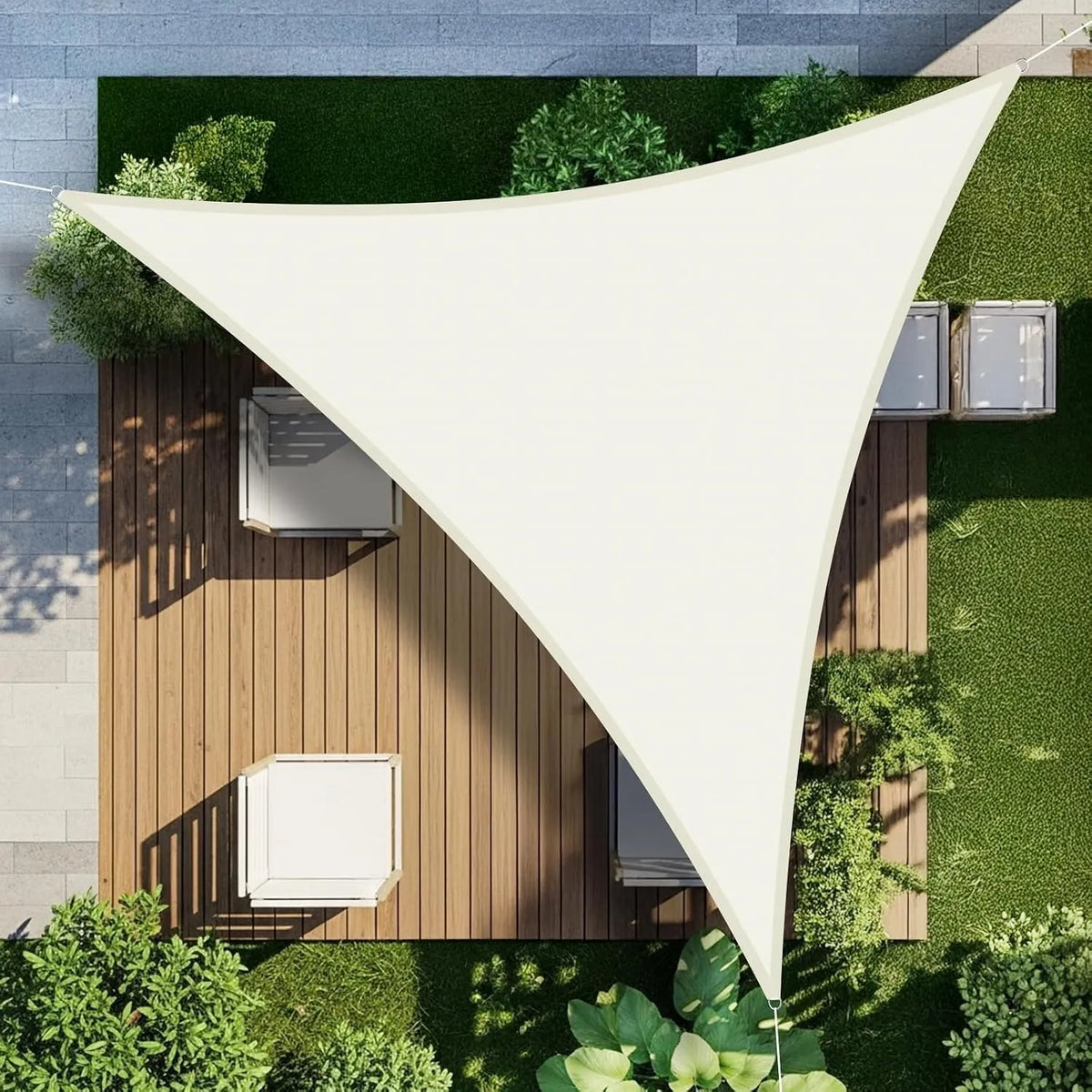 ECIT Trikotno Senčno Jadro 3 x 3 x 3 m