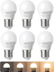 EDISHINE E27 LED Žarnice Toplo Bele, 6 Kosov