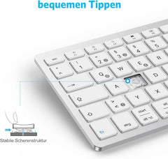 Emetok Brezžična Bluetooth Tipkovnica za iPad 28.4 x 11.9 cm