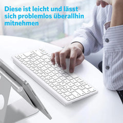 Emetok Brezžična Bluetooth Tipkovnica za iPad 28.4 x 11.9 cm