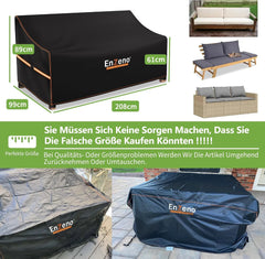 Enzeno Prevleka za Vrtni Kavč 208 x 99 x 89 x 61 cm