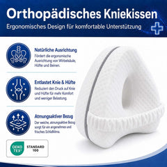 Ergonomična Blazina za Kolena iz Spominske Pene 27 x 22 x 13 cm