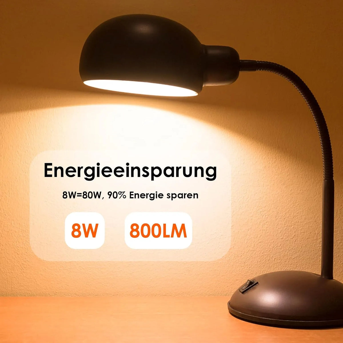 Eslas Vintage LED Sijalka E27 8 W 6 Kosov