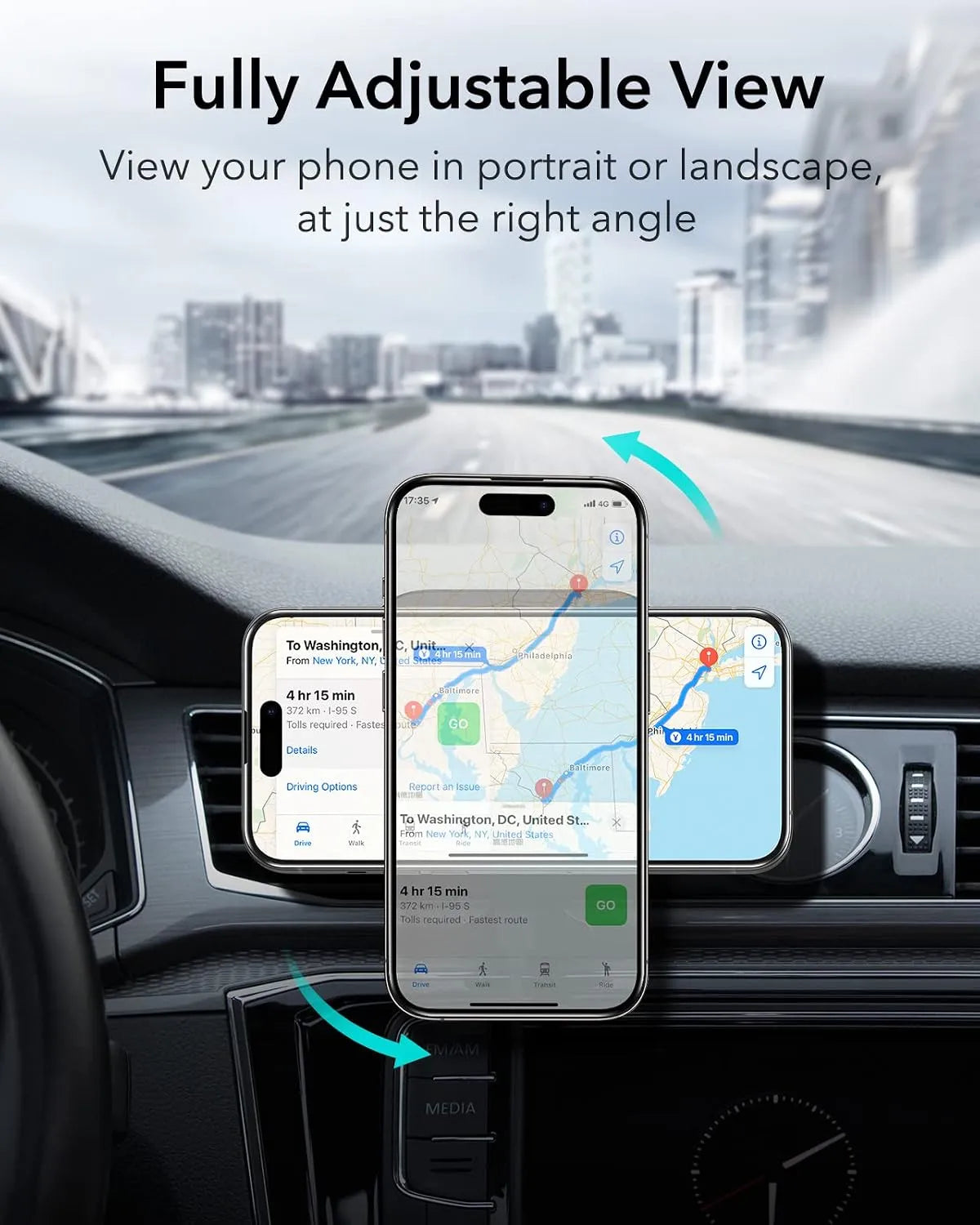 ESR Magnetno Avto Držalo za Telefon HaloLock 1 Kos