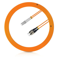 FC/UPC na LC/UPC MM OM2 DX LSZH Optični Priključni Kabel 0.5 m 2 Kosa