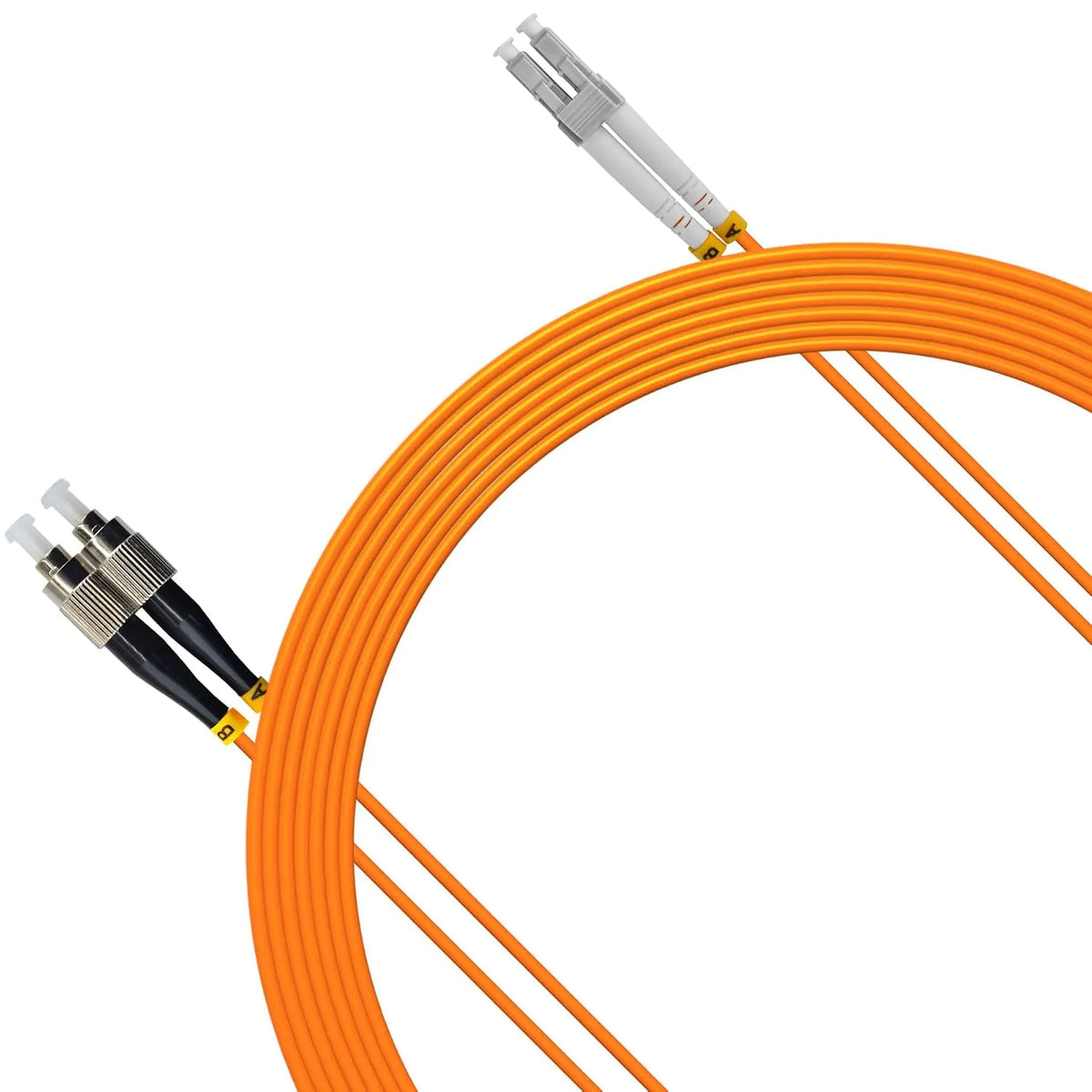 FC/UPC na LC/UPC MM OM2 DX LSZH Optični Priključni Kabel 0.5 m 2 Kosa