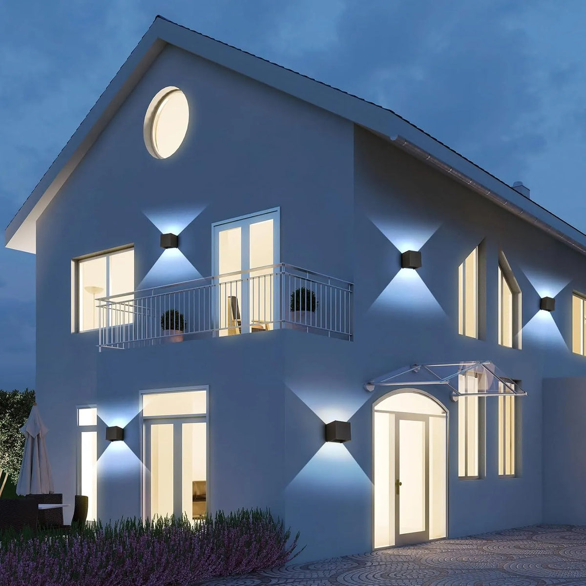 FPDS Zidna LED Svetilka 10 x 10 x 10 cm