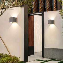 FPDS Zunanja LED Stenska Svetilka 10 x 10 x 10 cm 2 Kosa