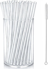 Franklyn Services LLC Steklene Slamice 21,5 cm, 20 Kosov